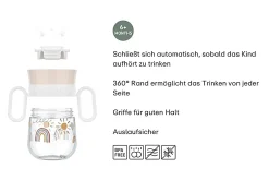 Mepal 360° Trinkbecher Mio 200 ml - Little Dutch - Fairy garden