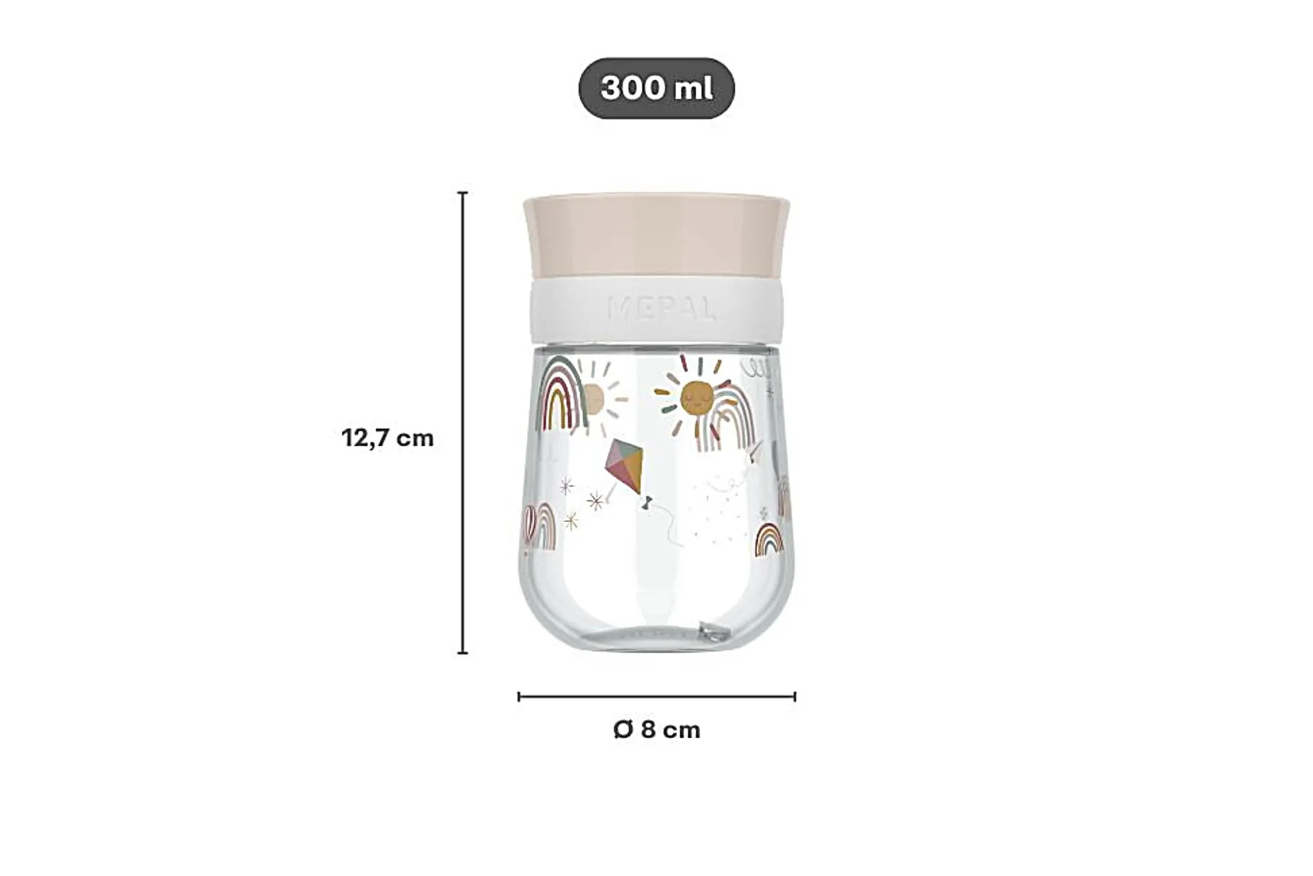 Mepal 360° Trinkbecher Mio 300 ml - Little Dutch - Forest friends Hot