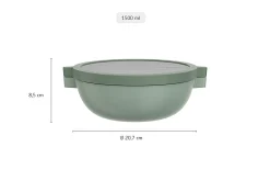Mepal Basic Bento-Lunchbowl Vita - Nordic blue Best