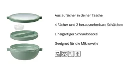 Mepal Basic Bento-Lunchbowl Vita - Vivid blue Online