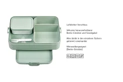 Mepal Bento Lunchbox Take a Break large - Vivid mauve Outlet