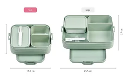 Mepal Bento Lunchbox Take a Break large - Vivid blue Best