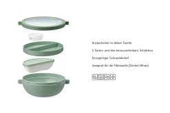 Mepal Bento-Lunchbowl Vita - Nordic black Online