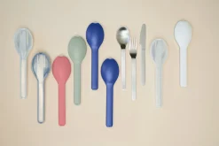 Mepal Besteck-Set Ellipse 3-teilig - Vivid mauve Hot