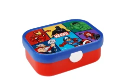 Mepal Campus Brotdose mit Bento-Einsatz und Gabel - Avengers Discount