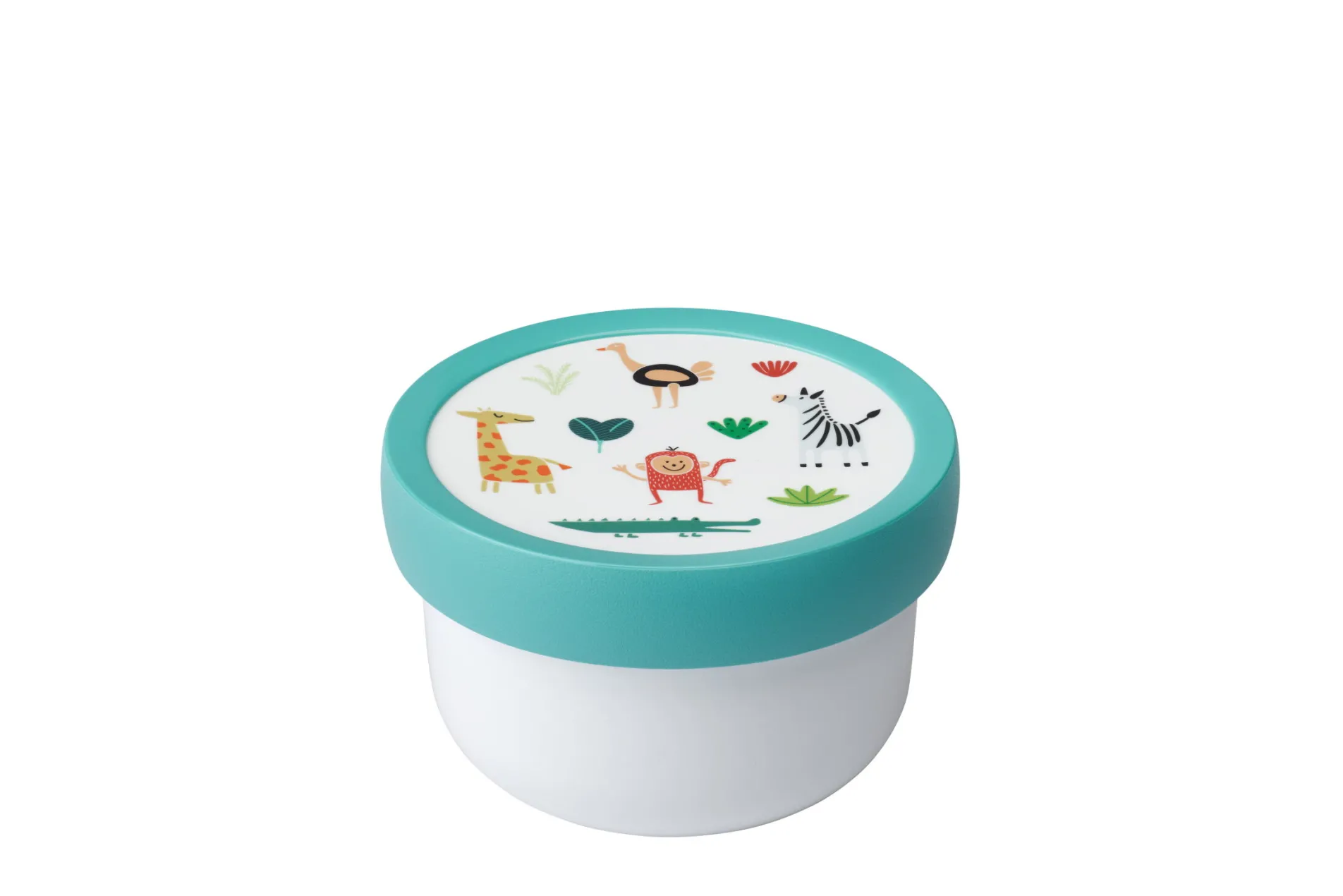Mepal Campus Fruchtbox 300 ml mit Gabel - Animal Friends Outlet