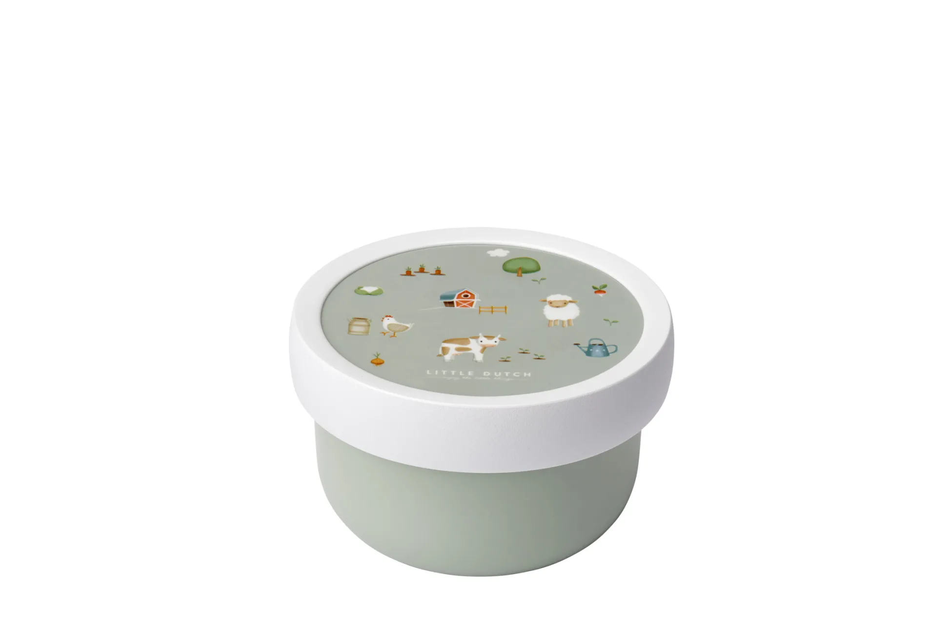 Mepal Campus Fruchtbox 300 ml mit Gabel Little Dutch - Little Farm Kleine Farm New