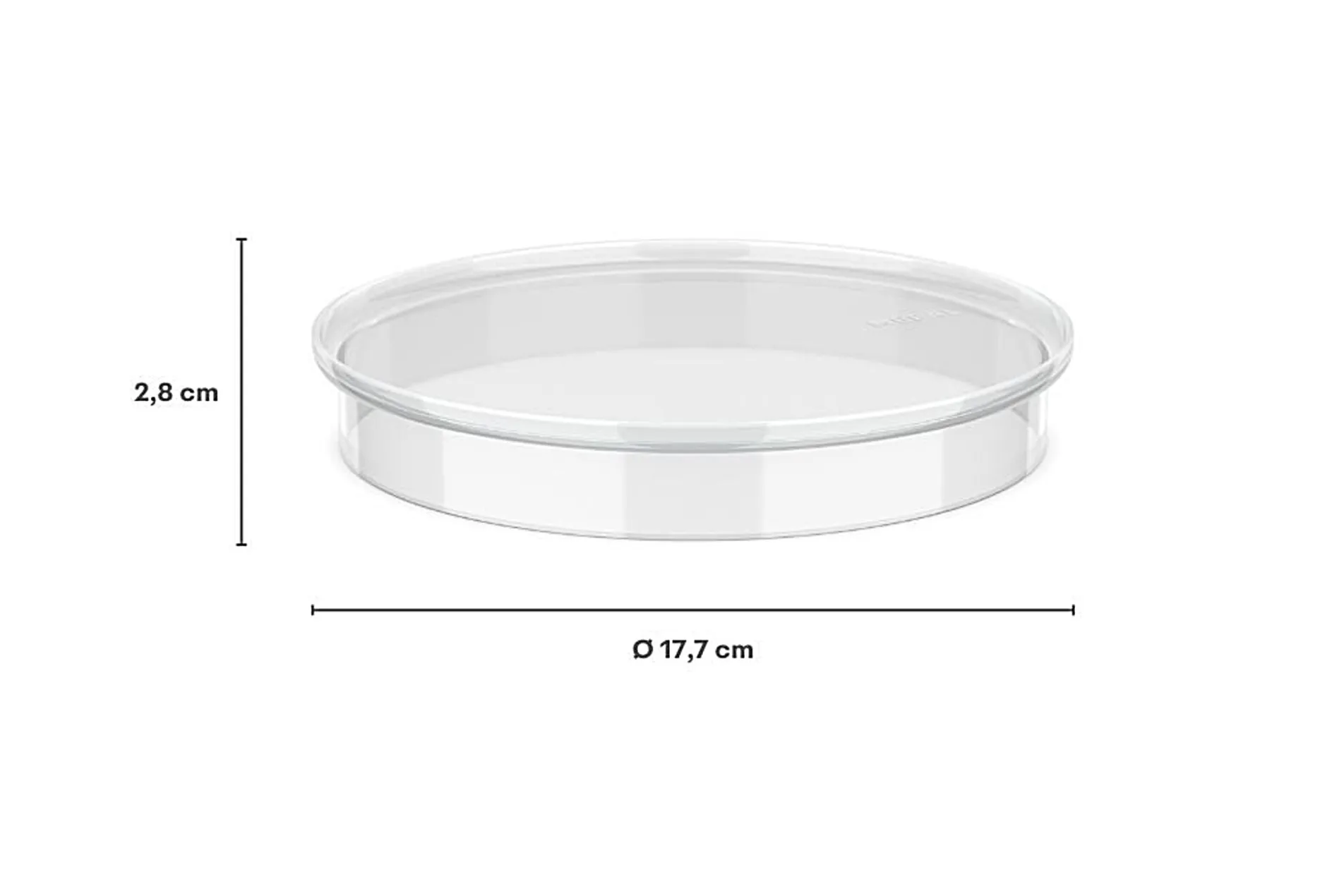 Mepal Deckel Rührschüssel Chef It 1500 ml - Transparent Outlet
