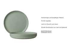 Mepal Frühstücksteller Silueta 230 mm - Nordic black Outlet
