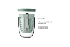 Mepal Fruitpot Ellipse - Nordic sage Discount