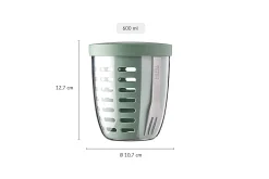 Mepal Fruitpot Ellipse - Nordic sage Discount