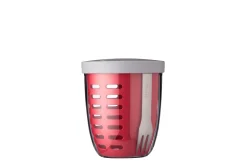 Mepal fruitpot ellipse - rubine red Rot