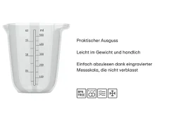 Mepal Messbecher Chef It 500 ml - Transparent Clearance