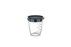 Mepal Messbecher Chef It Glas 500 ml mit Deckel - Navy Best