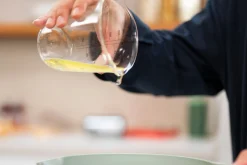Mepal Messbecher Chef It Glas 500 ml mit Deckel - Navy Best