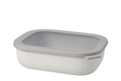 Mepal Multischüssel Cirqula rechteckig 2000 ml - Nordic white Hot