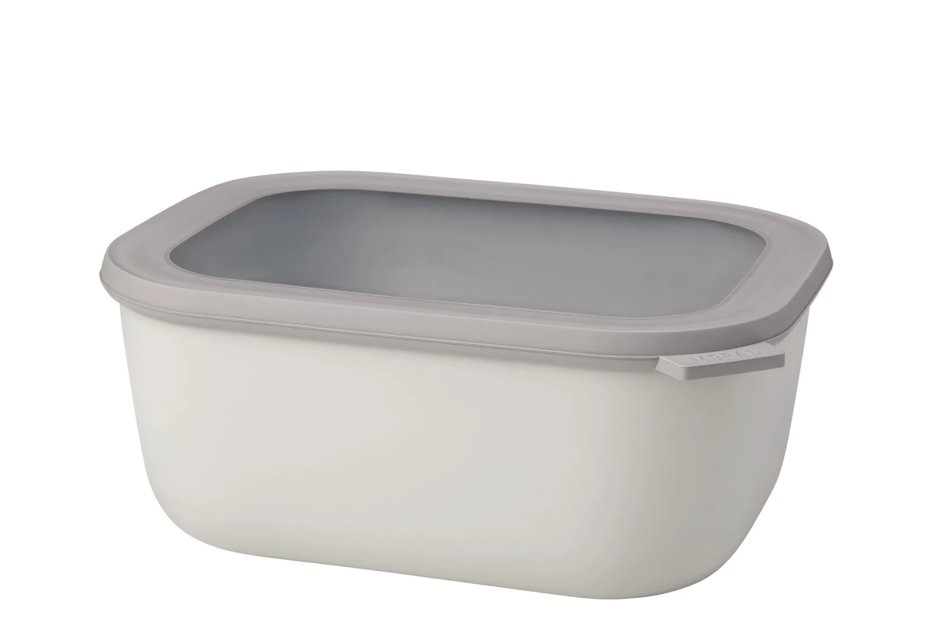 Mepal Multischüssel Cirqula rechteckig 3000 ml - Nordic white Clearance