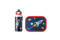 Mepal Pausenset Campus (Trinkflasche Pop-up + Brotdose) - Space New