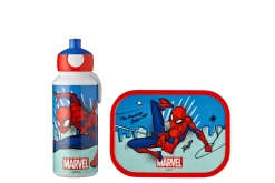 Mepal Pausenset Campus (Trinkflasche Pop-up + Brotdose) - Spiderman Discount