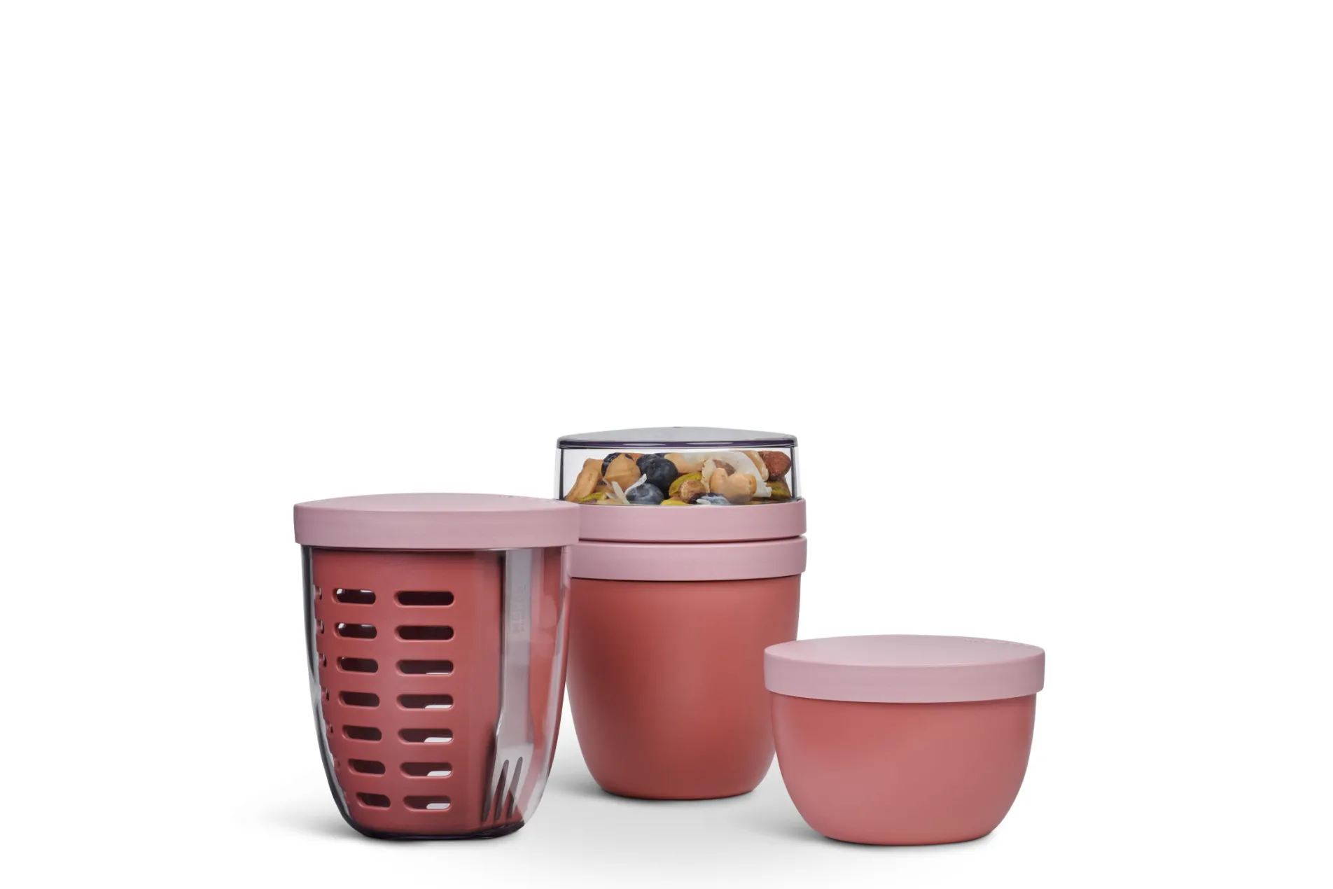 Mepal Promoset pot-range ellipse 3-teilig - Vivid mauve Online