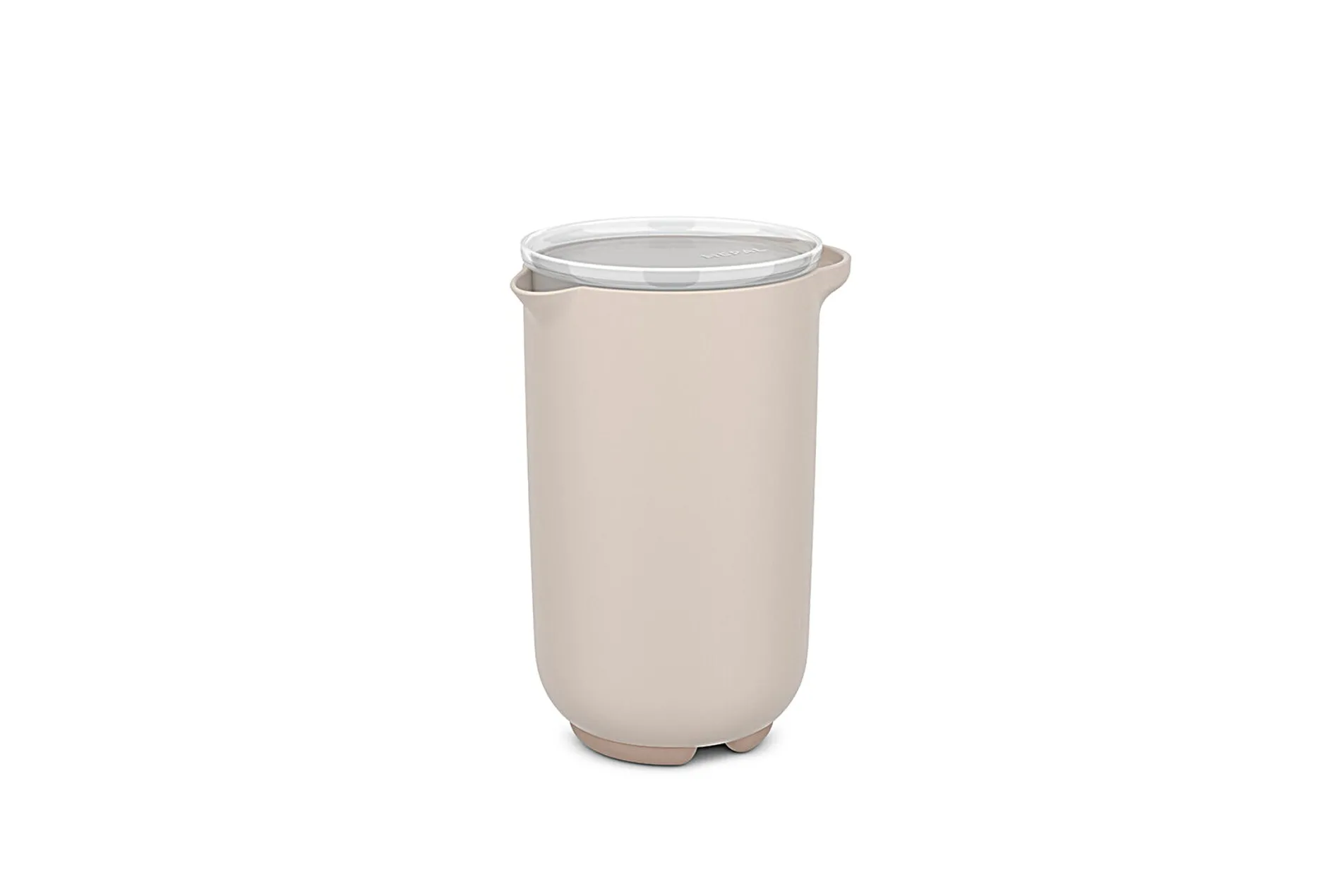 Mepal Rührbecher Chef It 1000 ml mit Deckel - Chalk Clearance