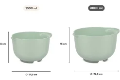 Mepal Rührschüssel Chef It 3000 ml - Nordic sage New