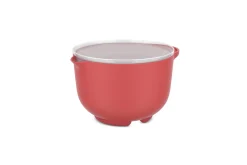 Mepal Rührschüssel Chef It 1500 ml mit Deckel - Coral Hot
