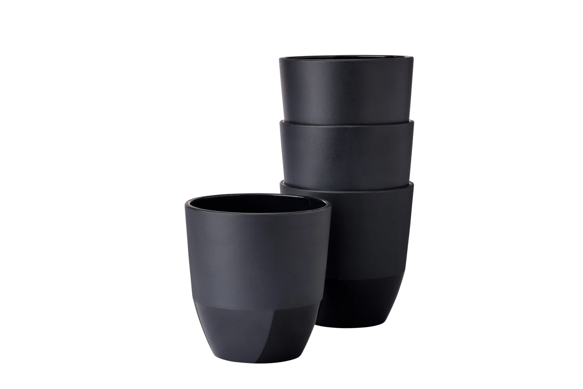 Mepal Set Becher Silueta 200 ml 4 Stück - Nordic black Sale