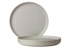 Mepal Set Essteller Silueta 260 mm 4 Stück - Nordic white New