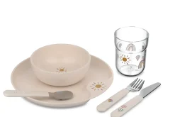 Mepal Set Kindergeschirr Mio 6-teilig - Deep turquoise Outlet