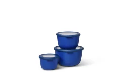 Mepal Set Multischüssel Cirqula hoch, 3-teilig (500+1000+2000 ml) - Vivid blue Outlet
