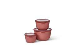 Mepal Set Multischüssel Cirqula hoch, 3-teilig (500+1000+2000 ml) - Vivid mauve New