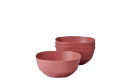 Mepal Set Schale Silueta 750 ml 4 Stück - Vivid mauve Clearance