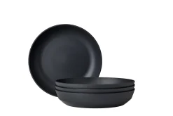 Mepal Set Suppenteller Silueta 210 mm 4 Stück - Nordic black Best