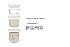 Mepal Snackbox stapelbar Mio 3-teilig - Fairy garden Online
