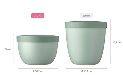 Mepal Snackpot Ellipse 500 ml - Vivid blue Online
