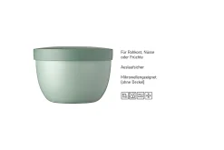 Mepal Snackpot Ellipse 350 ml - Vivid mauve Hot