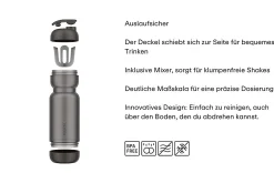 Mepal Sport Shaker 800 ml - Ceramic white Discount