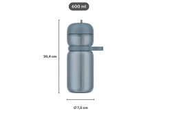 Mepal Sportflasche Flip 600 ml - Graphite black Sale