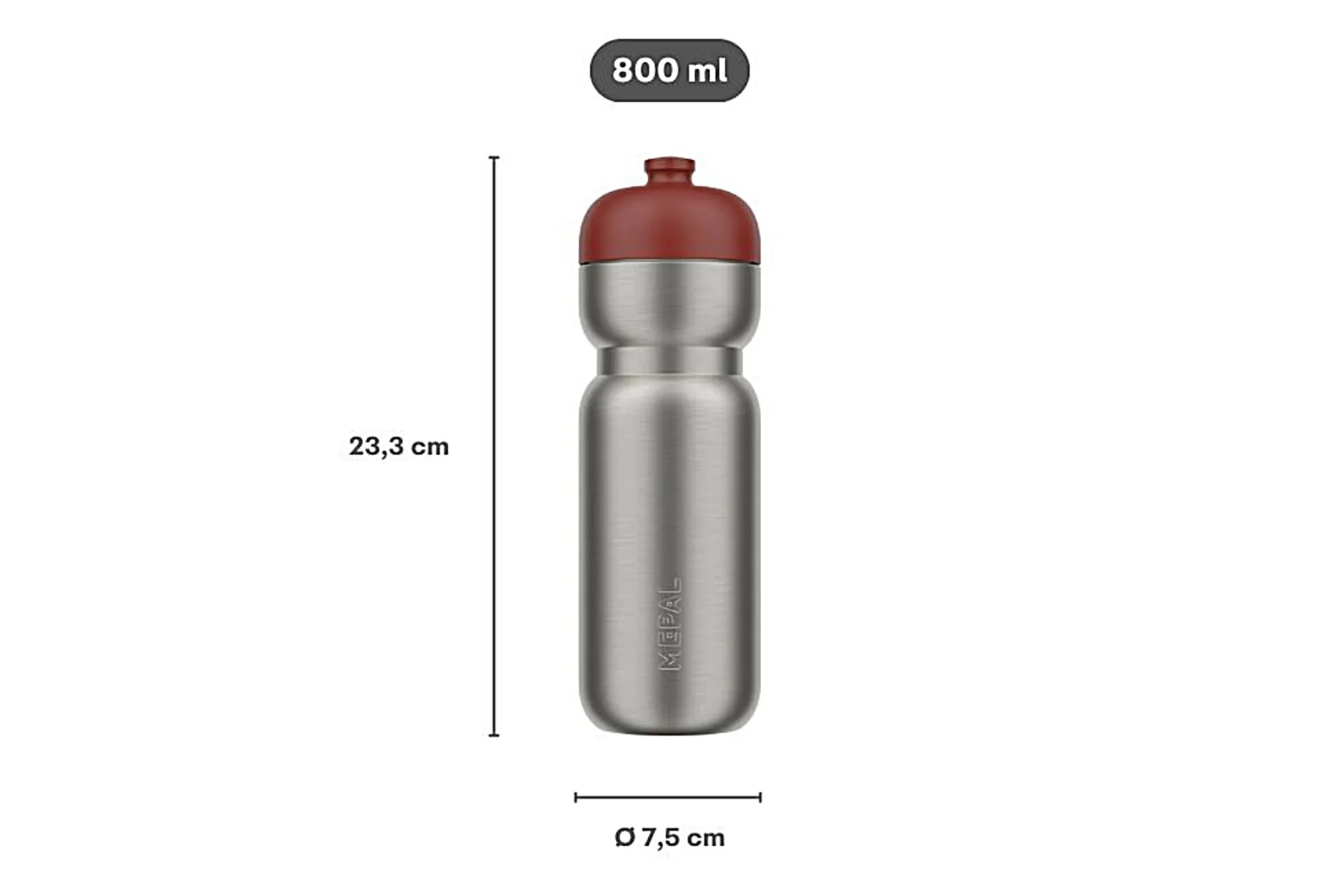 Mepal Sportflasche Pull 800 ml - Midnight blue Sale