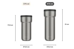 Mepal Thermobecher Ellipse 475 ml - Nordic green Outlet
