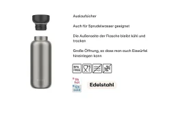 Mepal Thermoflasche Ellipse 350 ml - Nordic denim Best