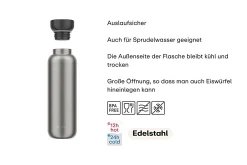 Mepal Thermoflasche Ellipse 500 ml - Nordic sage Best