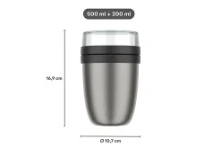 Mepal Thermo-Lunchpot Ellipse - Nordic black