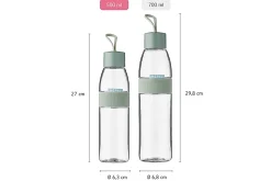 Mepal Trinkflasche Ellipse 500 ml - Vivid blue Hot
