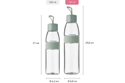 Mepal Trinkflasche Ellipse 700 ml - Nordic blue Hot