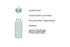 Mepal Trinkflasche Pop-Up Campus 400 ml - Wild Tiger Hot