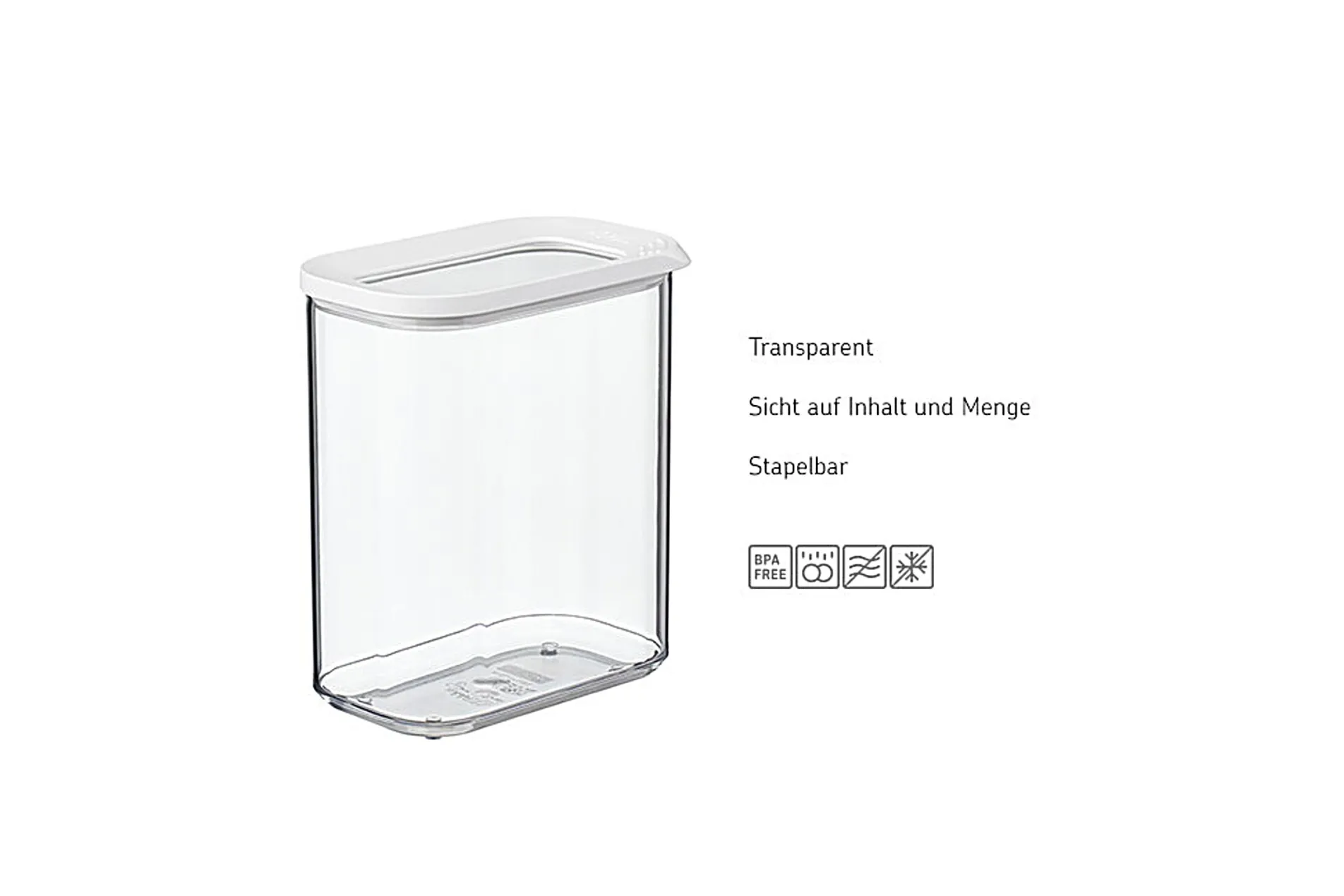 Mepal Vorratsdose Modula XL 4500 ml - weiß Wit Sale
