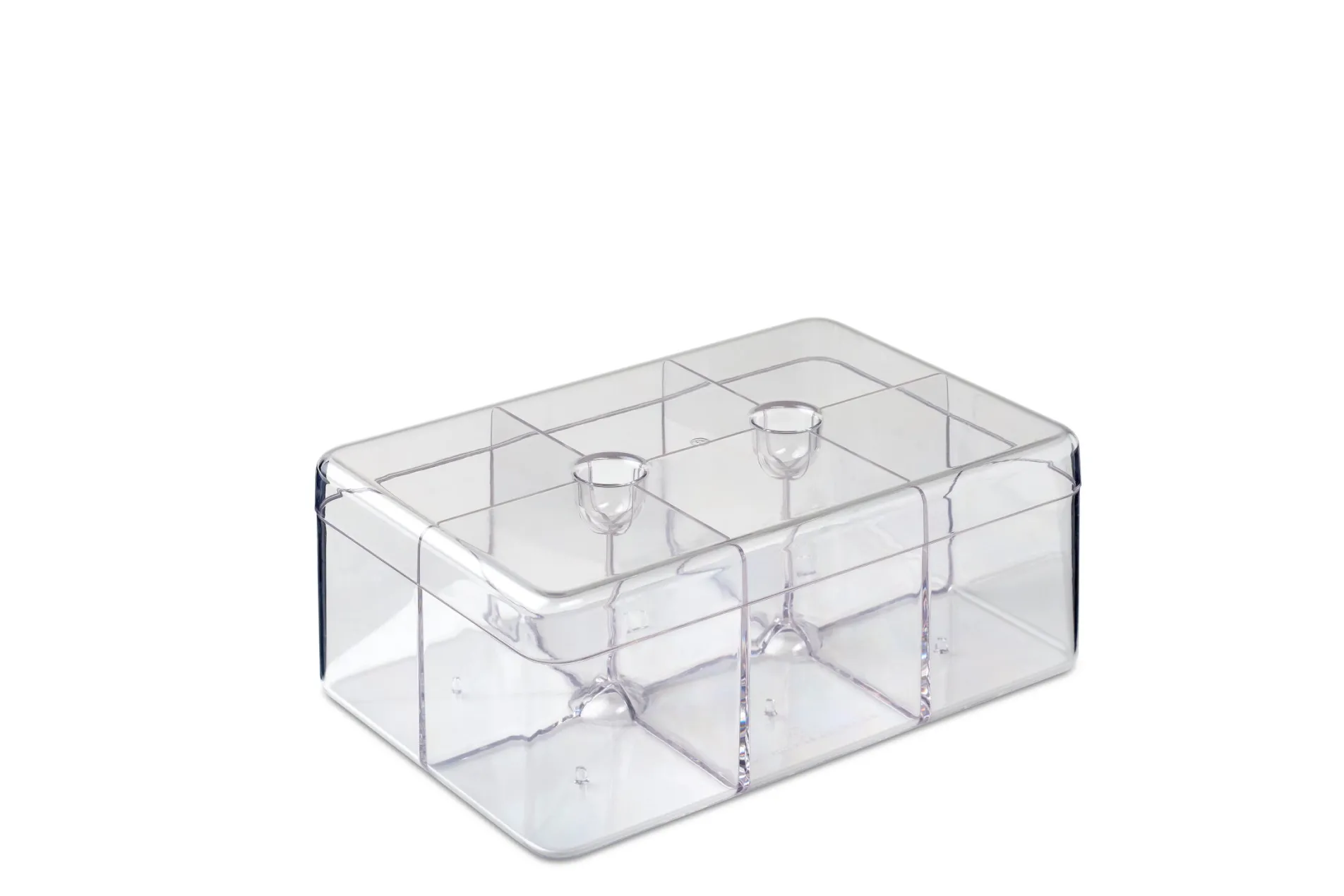 Mepal Vorratsdose Teedose rechteckig, für Teebeutel Transparent Outlet